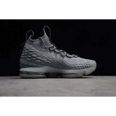 Nike Erkek Lebron 15 Xv Ep Gri / Metal Altın Basketbol Ayakkabısı Türkiye - FARSR9VW